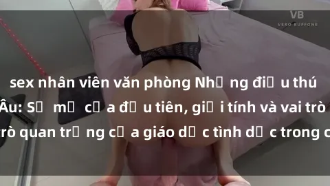 sex nhân viên văn phòng Những điều thú vị về sex ở Bắc Âu: Sự mở cửa đầu tiên, giới tính và vai trò quan trọng của giáo dục tình dục trong các quốc gia này.